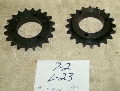 2 sds h-50-20 sprockets