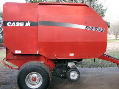 2003 case RBX552 5' X5' round baler twine tie