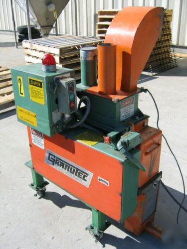 3 hp granutec granulator. model 66LPZ-3 (4900)