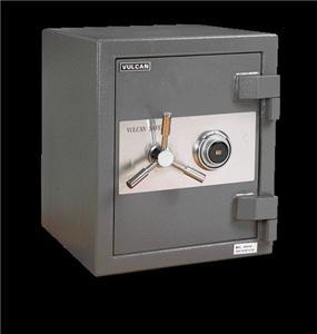 Fire and burglar safe home office security grey SFB2620