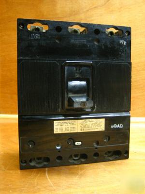 Gould ite circuit breaker JL3-F400 400 amp trip