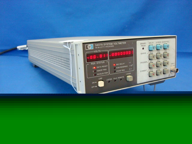 Hewlett packard hp 3437A system voltmeter hp-ib