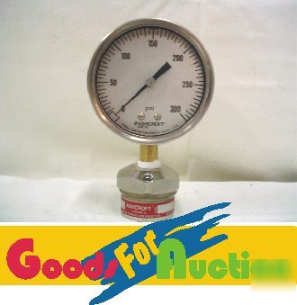 New ashcroft glycerine fill pressure gauge 300 psi ???