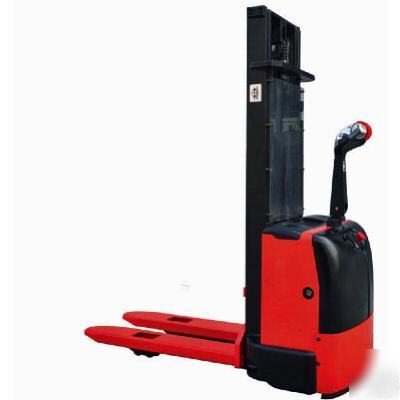 New electric forklift truck pallet stacker walkie 