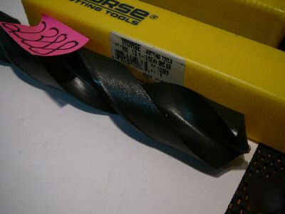 New morse taper shank hss drill 1-11/32