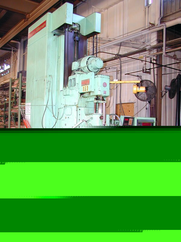 Pratt & whitney cnc vertical jig borer