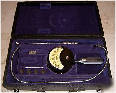 Vintage alnor pyrocon thermocouple temp. pyrometer set