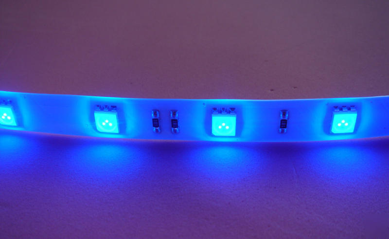 12V 90CM 36PCS blue 5050 smd led strip