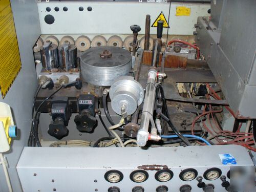 1996 idm idimatic 44-5 fully automatic edgebander