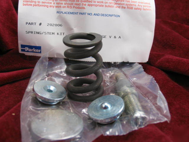 202006 parker spring / stem kit A4A range v & a hvac
