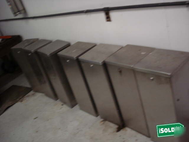 8 rainbird stainless steel top entry controller enclos