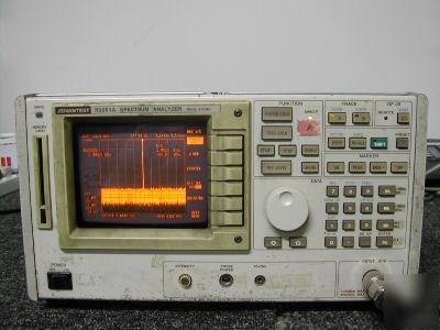 Advantest R3261A spectrum analyzer, 9KHZ â€“ 2.6 ghz gpib