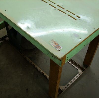 Commercial vacuum ironing board table w/1 hp blower wow