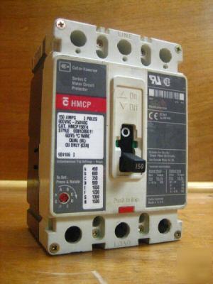 Cutler hammer breaker HMCP150T4 150 amp 150AMP 150A a