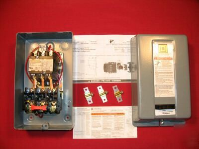 New brand square d magnetic starter 10HP 3PH 230VOLT