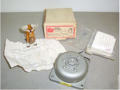 New federal signal vibration bell 500 024-1 B15
