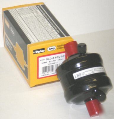 Parker suction line filter drier SLD8-6SV-hh 3/4