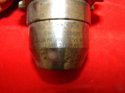 Rego-fix CAT40 cnc live mill milling tool holder 