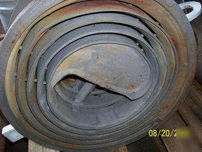 Spiral exchanger, 40 sq/ft,, 316 stainless steel