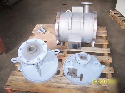 Spiral exchanger, 40 sq/ft,, 316 stainless steel