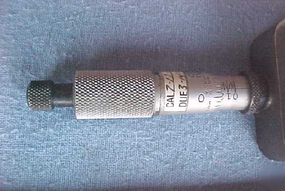 Starrett 263 depth height micrometer 0 to 1 inch nores