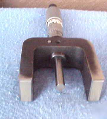 Starrett 263 depth height micrometer 0 to 1 inch nores