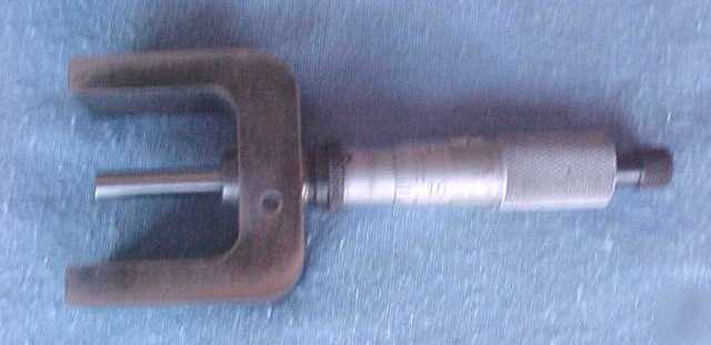 Starrett 263 depth height micrometer 0 to 1 inch nores