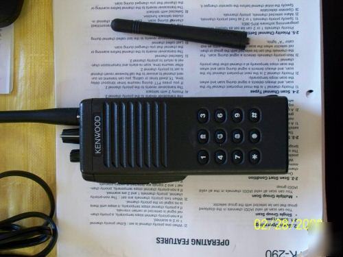 Used kenwood tk-290 vhf w/dtmf keypad