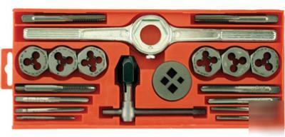 Master mechanic, 19 piece, metric tap & die set