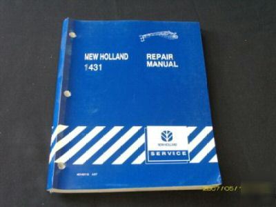 New holland 1431 mower conditioner service manual