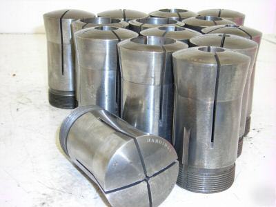 14 hardinge 2J collets 14 different sizes good used 