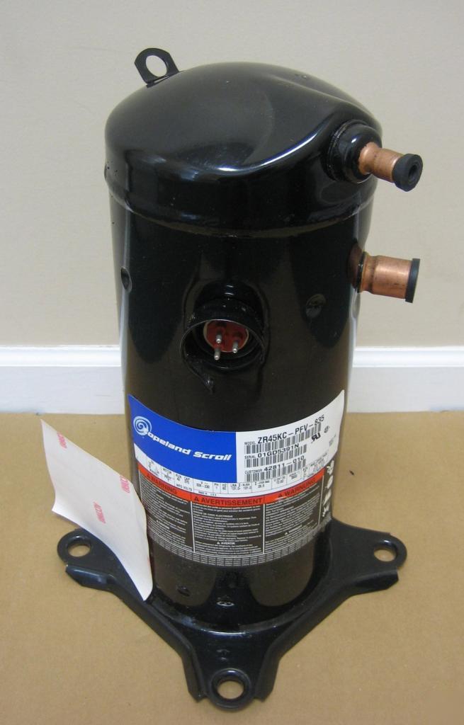 4 ton scroll compressor by copeland ZR45KC-pfv-835