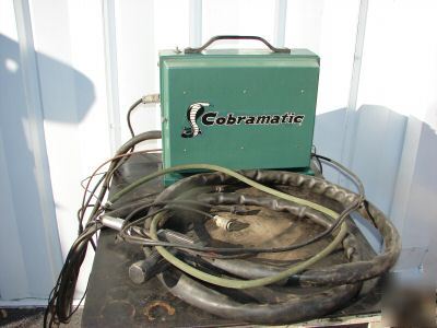 Cobramatic mig welder mk products 120 volt gun