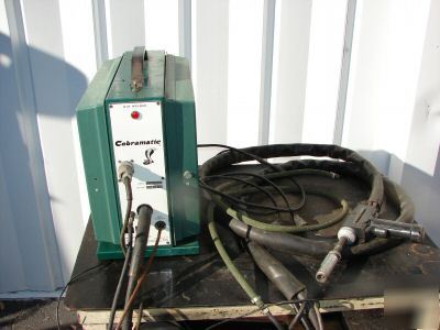 Cobramatic mig welder mk products 120 volt gun