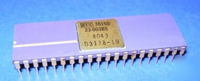 Cpu 3015D dec gold purple ceramic rare vintage