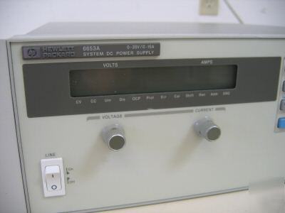 Hp agilent 6653A power supply, 35V, 15A
