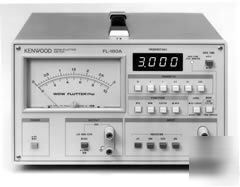 Kenwood fl-180A wow & flutter meter