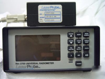 Laserprobe rm-3700 universal radiometer, w/ sp-ce-2 pr 
