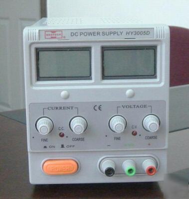 Mastech variable regulated dc p. s(HY5003) 0-50V/0-3A