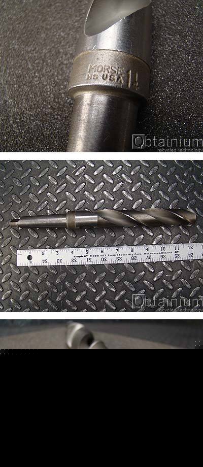 Morse lathe drill bit 1 1/4 inch taper shank