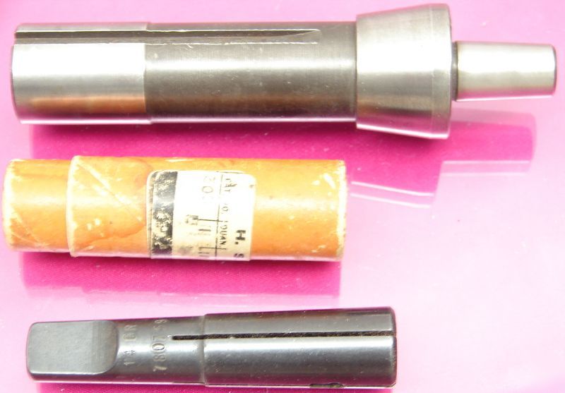 New R8 w/ JT2 drill chuck collet + 2MT 14 drill driver