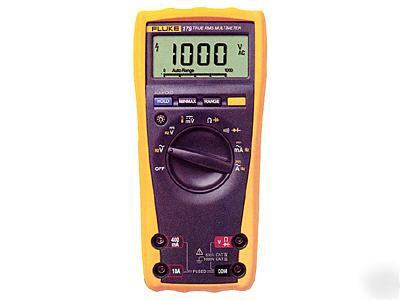 New fluke 179 digital multimeter fluke 179 dmm w/temp