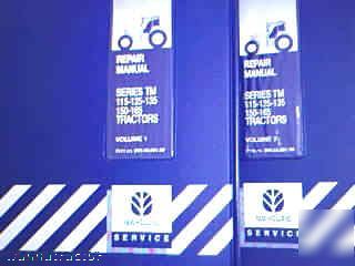 New holland nh TM115 thru TM165 tractor workshop manual