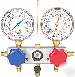 New tif 9500 manifold gauge set r-12, 22, 502