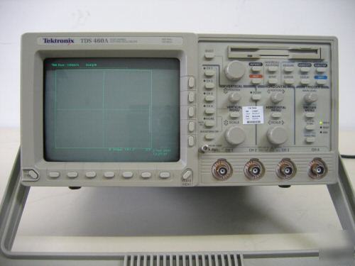 Tektronix TDS460A oscilloscope, 400 mhz, 4CH., 100MS/s