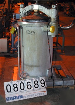 Used: buffalo food processing equipment stuffer, model