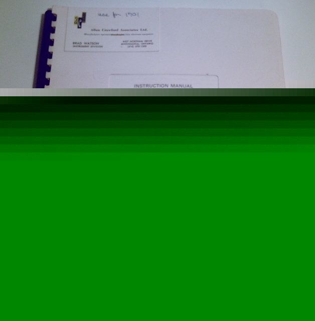 Wavetek 1403/1503/*1701 sweep generator original manual