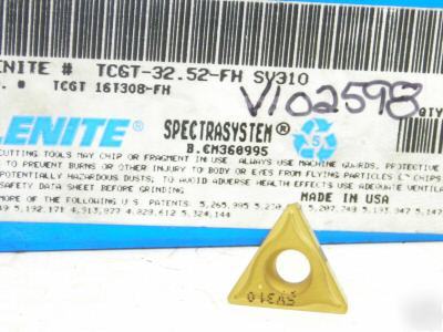 20 valenite carbide inserts tcgt 32.52-fh SV310