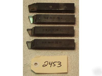 4 wendt-sonis brased tool bits 3/4