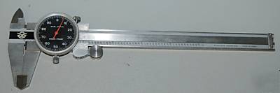 Aerospace dial caliper in case - 0-6 in/0.001 in